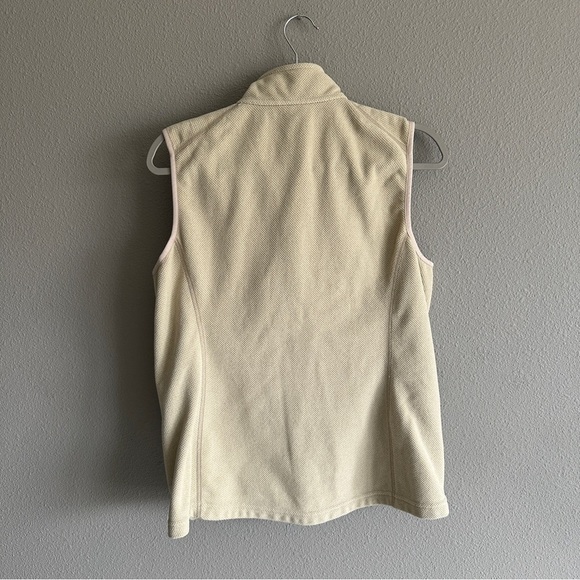 Duluth Tradjng Co. Cream Fleece Zip Vest Medium - Picture 8 of 11